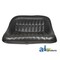 A & I Products Seat, No Suspension, 19" Pan, Steel, 7" Spacing, BLACK VINYL 4.1" x3.1" x3.9" A-CS668-1V - alternate 2